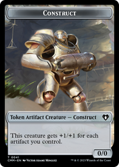 Thopter // Construct (41) Double-Sided Token [Commander Masters Tokens] | GrognardGamesBatavia