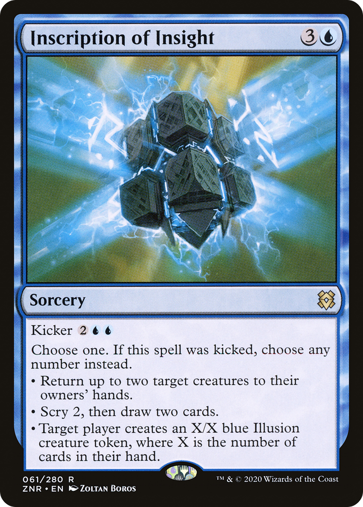 Inscription of Insight [Zendikar Rising] | GrognardGamesBatavia