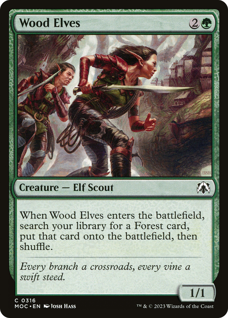 Wood Elves [March of the Machine Commander] | GrognardGamesBatavia