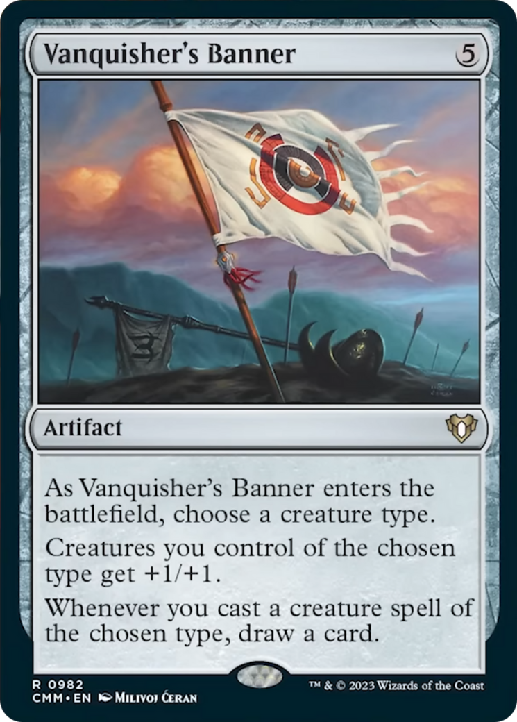 Vanquisher's Banner [Commander Masters] | GrognardGamesBatavia