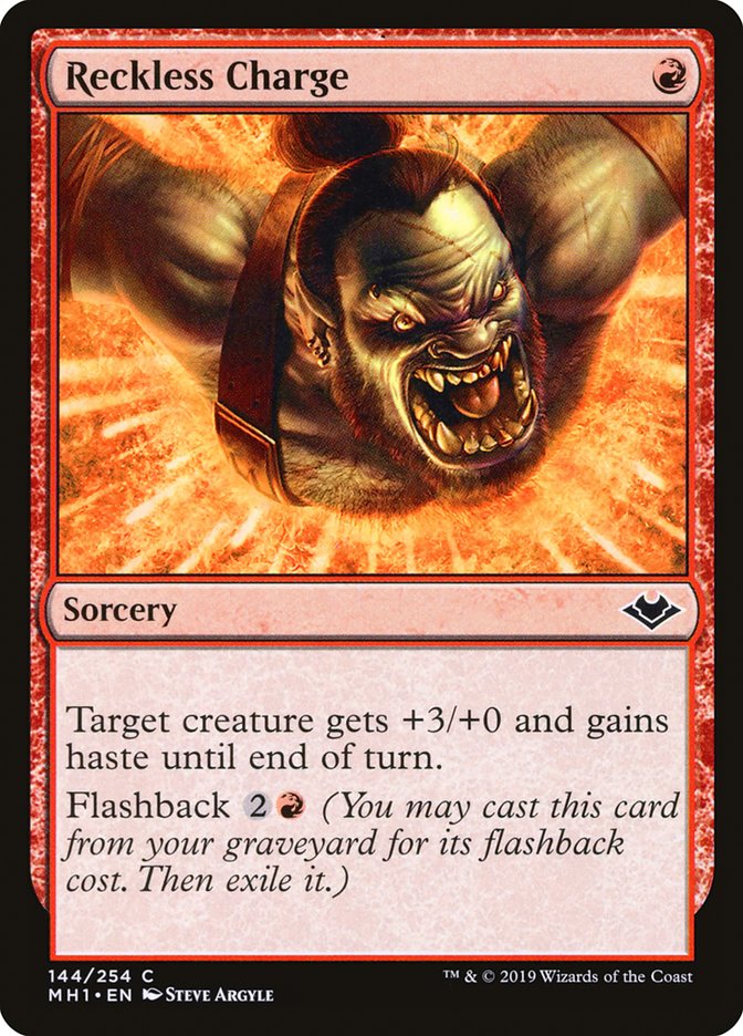 Reckless Charge [Modern Horizons] | GrognardGamesBatavia