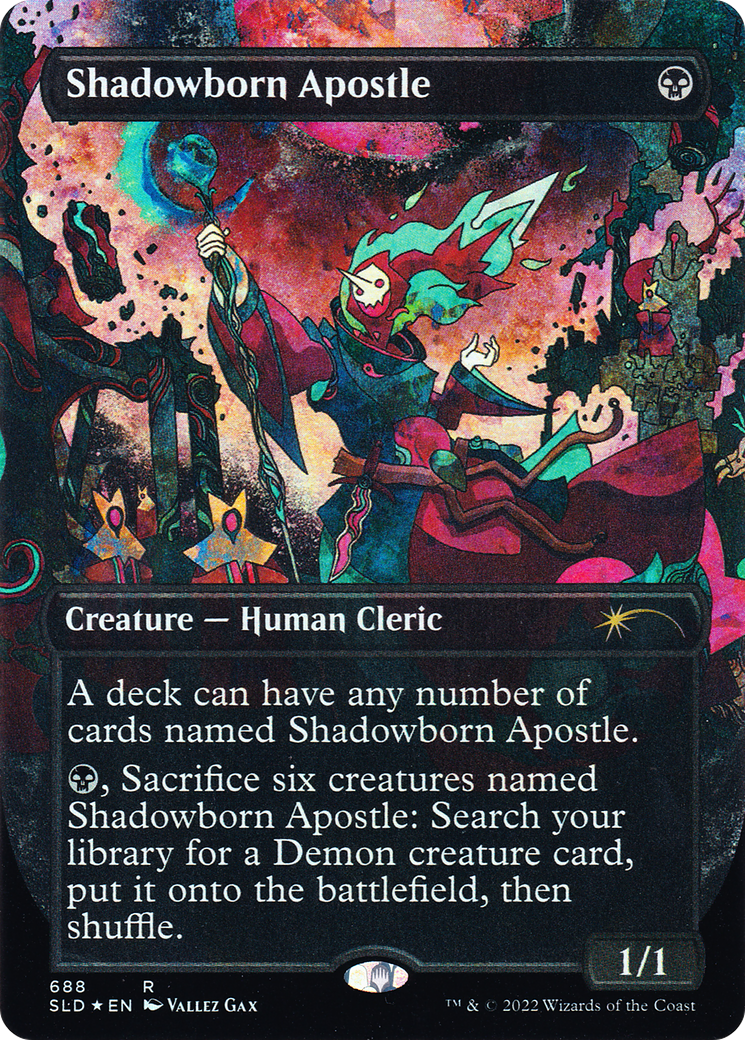 Shadowborn Apostle (688) (Borderless) [Secret Lair Drop Promos] | GrognardGamesBatavia