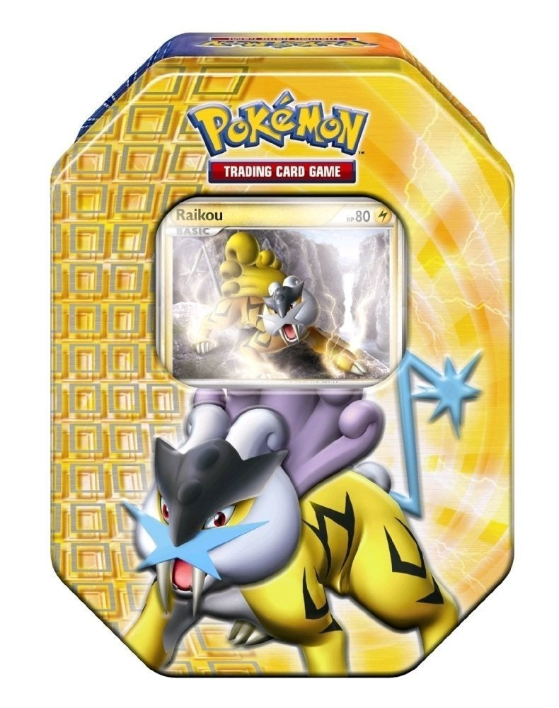 HeartGold & Soulsilver - Collector's Tin (Raikou) | GrognardGamesBatavia