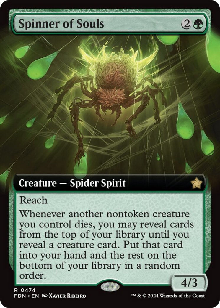 Spinner of Souls (Extended Art) [Foundations] | GrognardGamesBatavia