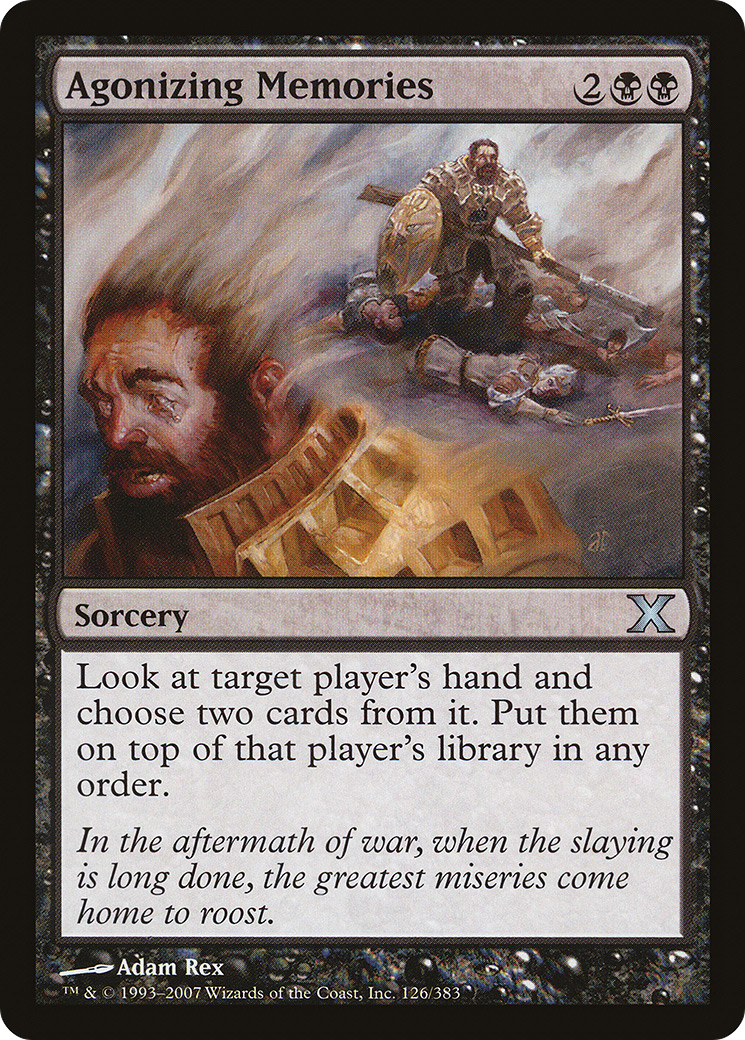 Agonizing Memories [Tenth Edition] | GrognardGamesBatavia