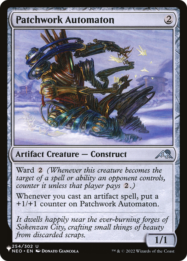 Patchwork Automaton [The List Reprints] | GrognardGamesBatavia