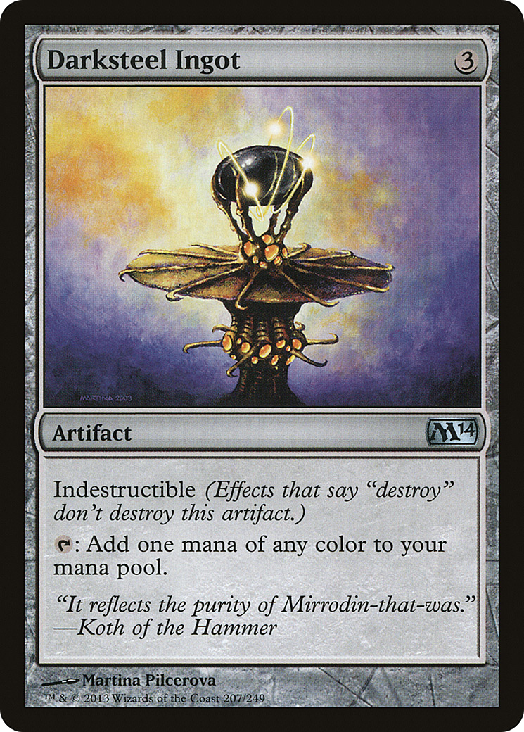 Darksteel Ingot [Magic 2014] | GrognardGamesBatavia