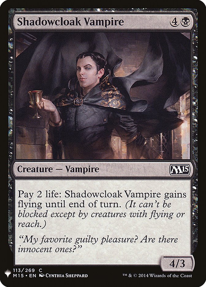 Shadowcloak Vampire [Mystery Booster] | GrognardGamesBatavia