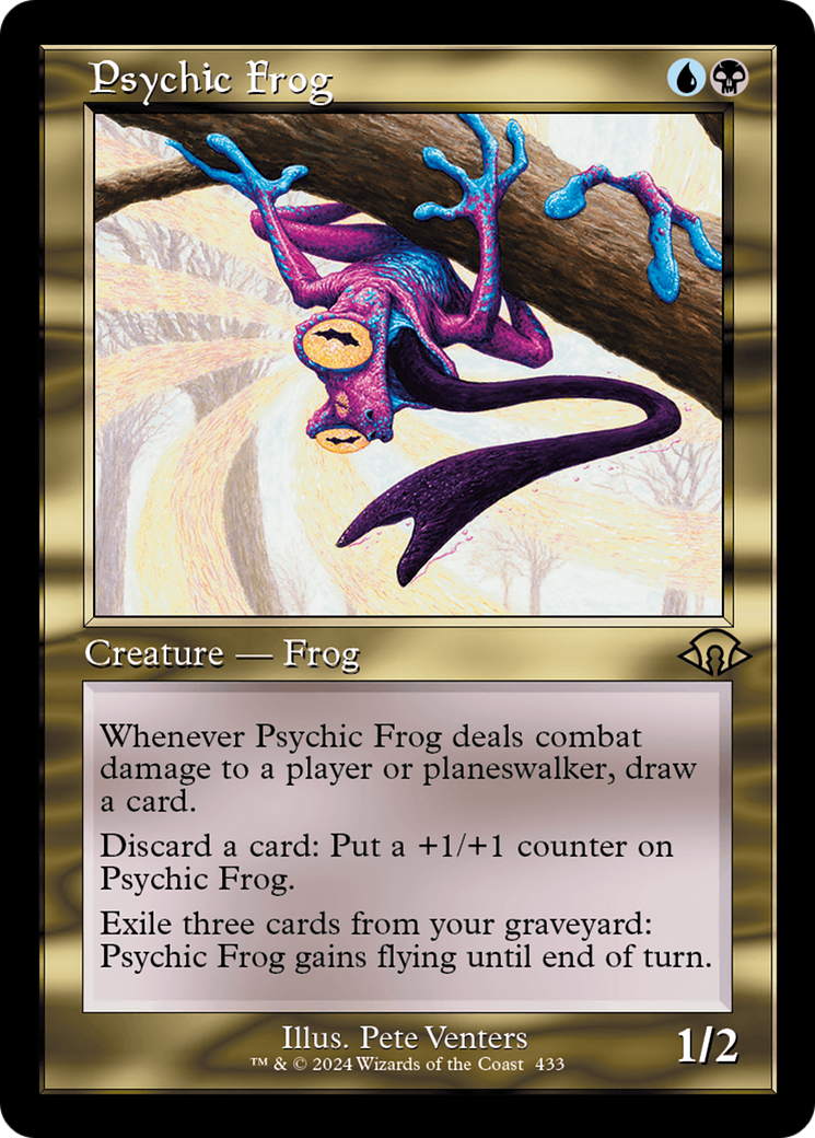 Psychic Frog (Retro) [Modern Horizons 3] | GrognardGamesBatavia