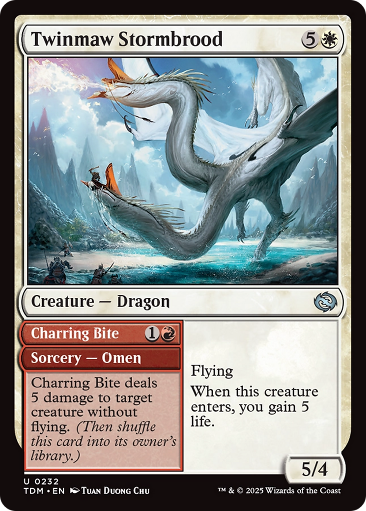 Twinmaw Stormbrood [Tarkir: Dragonstorm] | GrognardGamesBatavia