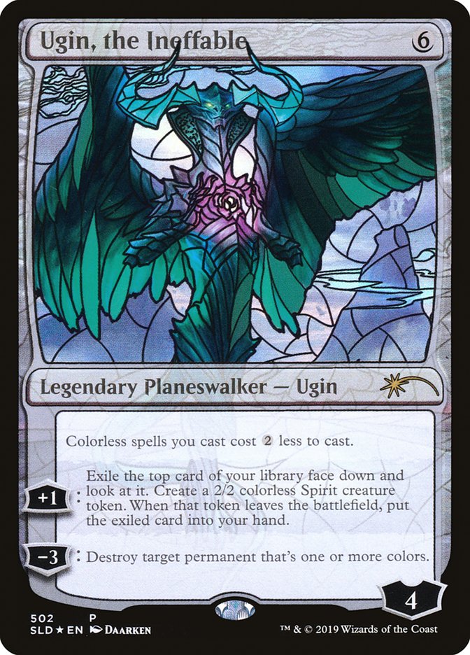 Ugin, the Ineffable (Stained Glass) [Secret Lair Drop Promos] | GrognardGamesBatavia