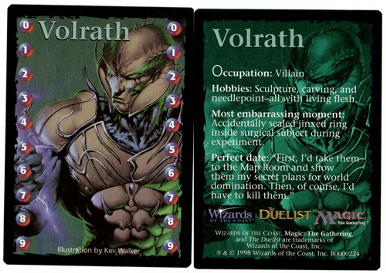 Volrath Life Counter Token [Media Promos] | GrognardGamesBatavia