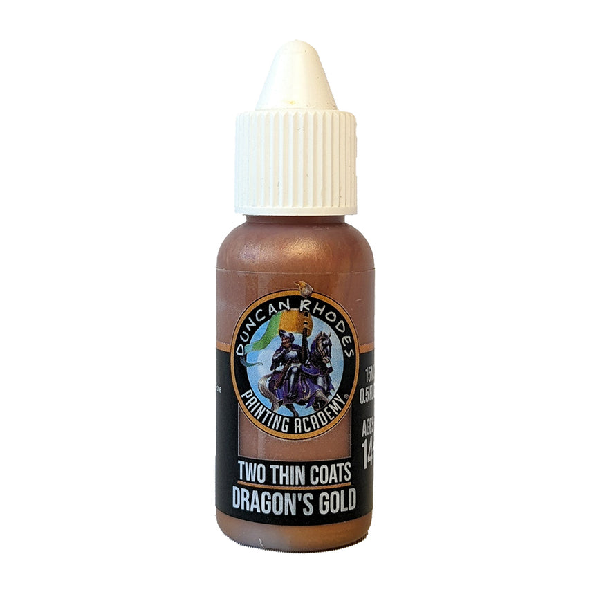 Two Thin Coats - 10044 Dragon's Gold (15ml) | GrognardGamesBatavia