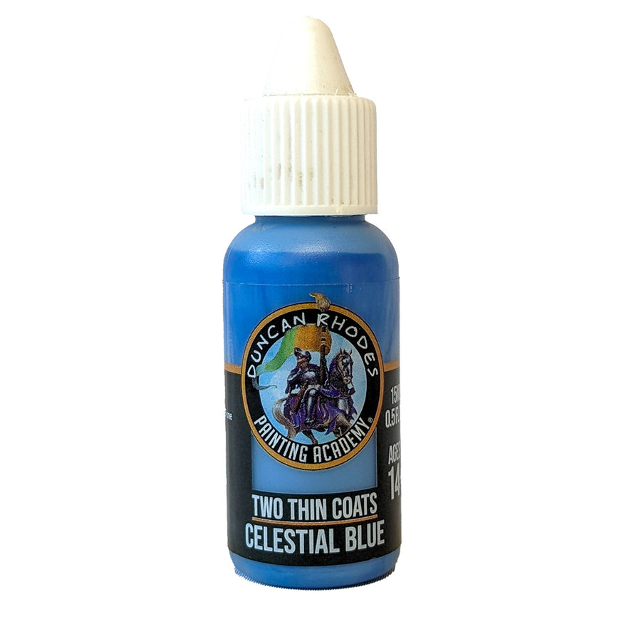 Two Thin Coats - 10009 Celestial Blue (15ml) | GrognardGamesBatavia