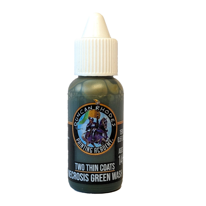 Two Thin Coats - 10059 Necrosis Green Wash (15ml) | GrognardGamesBatavia