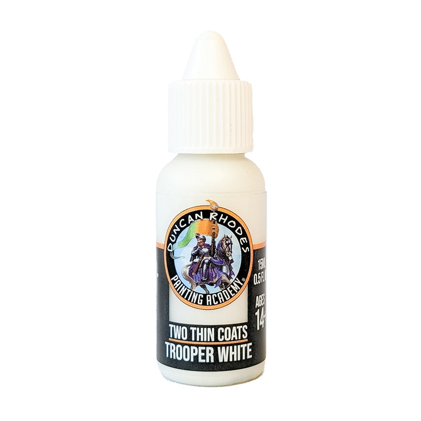 Two Thin Coats - 10036 Trooper White (15ml) | GrognardGamesBatavia