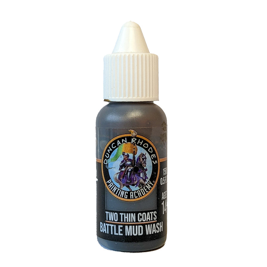 Two Thin Coats - 10056 Battle Mud Wash (15ml) | GrognardGamesBatavia