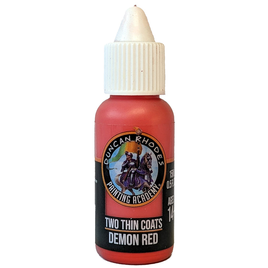 Two Thin Coats - 10003 Demon Red (15ml) | GrognardGamesBatavia