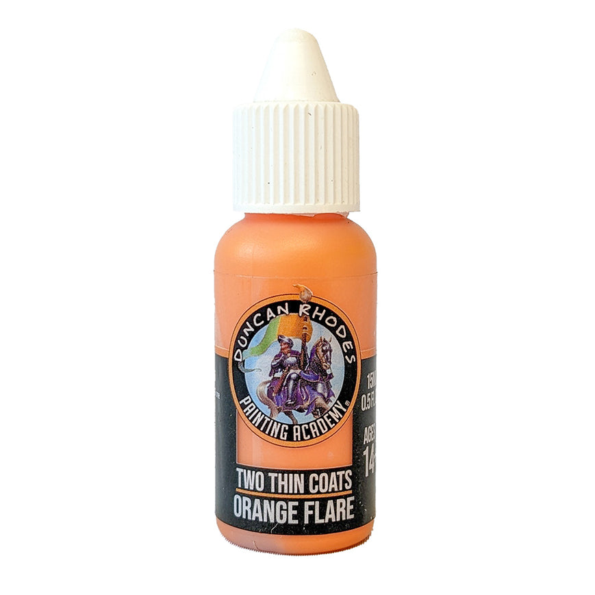 Two Thin Coats - 10012 Orange Flare (15ml) | GrognardGamesBatavia