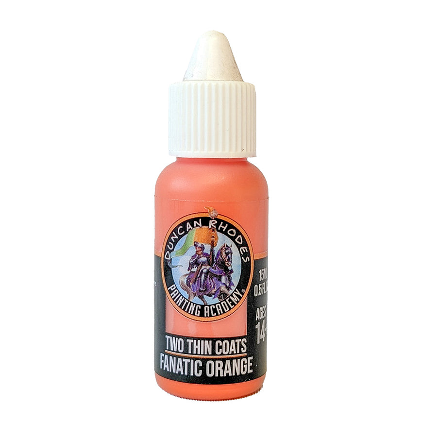 Two Thin Coats - 10011 Fanatic Orange (15ml) | GrognardGamesBatavia