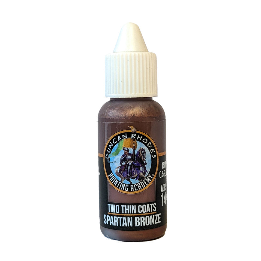 Two Thin Coats - 10043 Spartan Bronze (15ml) | GrognardGamesBatavia