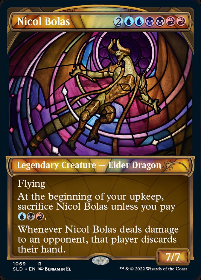 Nicol Bolas (Showcase Textured) [Secret Lair Drop Series] | GrognardGamesBatavia