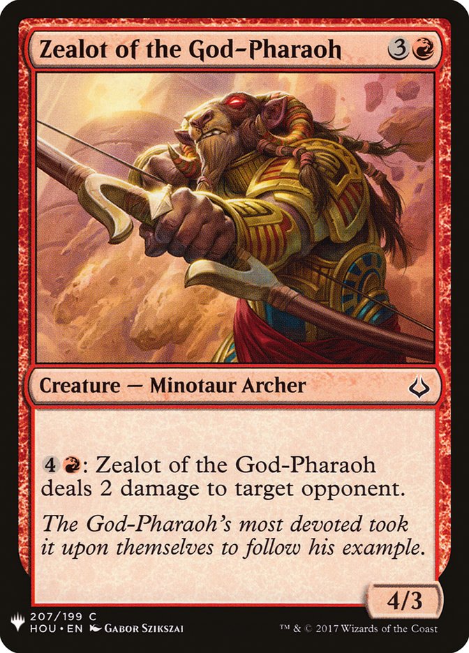 Zealot of the God-Pharaoh [Mystery Booster] | GrognardGamesBatavia