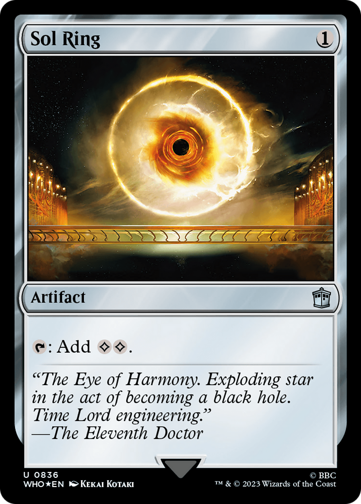 Sol Ring (Surge Foil) [Doctor Who] | GrognardGamesBatavia