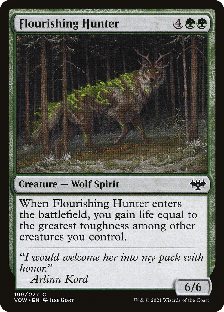 Flourishing Hunter [Innistrad: Crimson Vow] | GrognardGamesBatavia