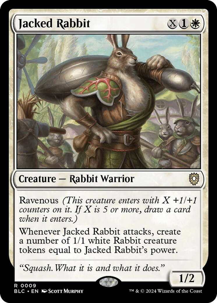 Jacked Rabbit [Bloomburrow Commander] | GrognardGamesBatavia