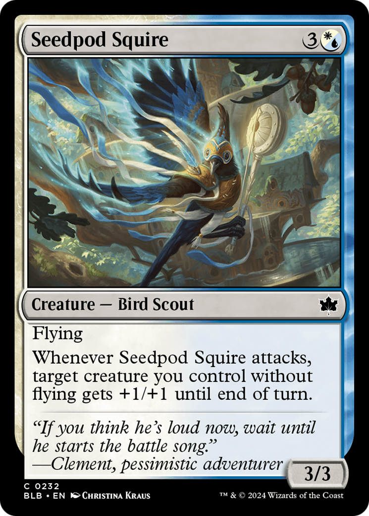 Seedpod Squire [Bloomburrow] | GrognardGamesBatavia