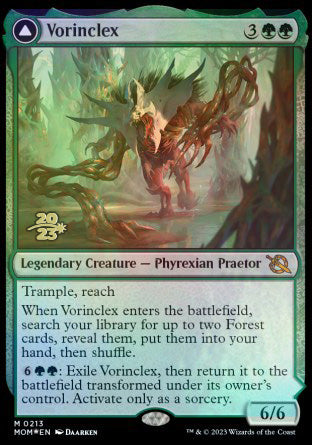 Vorinclex // The Grand Evolution [March of the Machine Prerelease Promos] | GrognardGamesBatavia