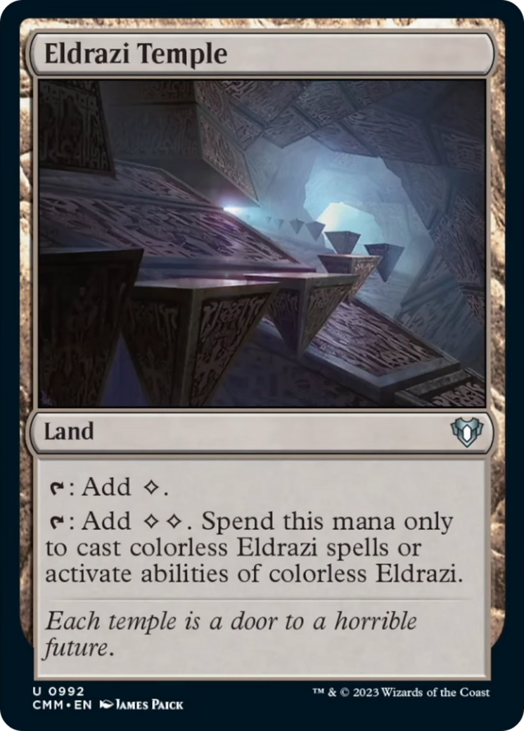 Eldrazi Temple [Commander Masters] | GrognardGamesBatavia