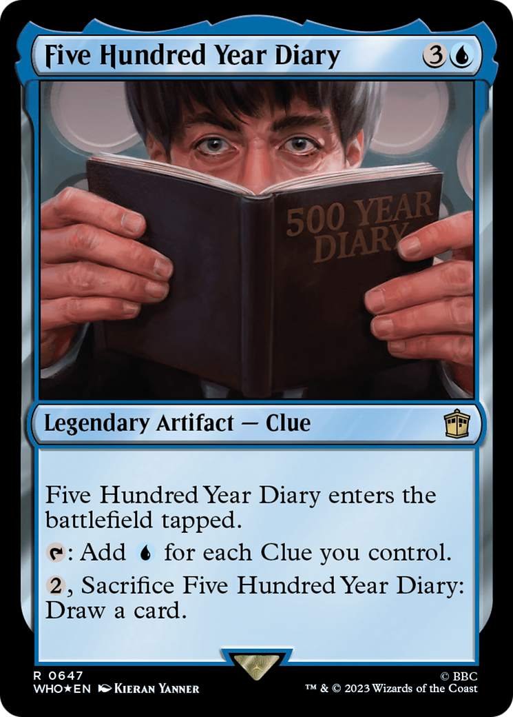 Five Hundred Year Diary (Surge Foil) [Doctor Who] | GrognardGamesBatavia