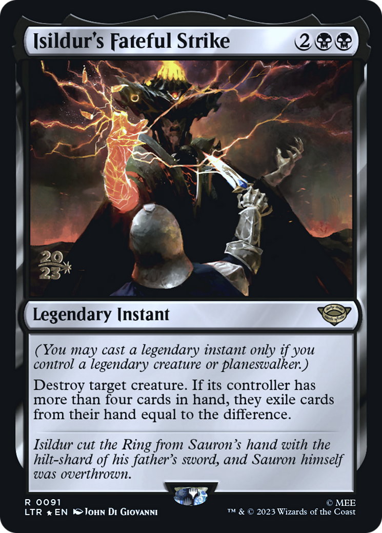 Isildur's Fateful Strike [The Lord of the Rings: Tales of Middle-Earth Prerelease Promos] | GrognardGamesBatavia