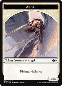 Angel (002) // Bird (003) Double-Sided Token [Modern Horizons Tokens] | GrognardGamesBatavia