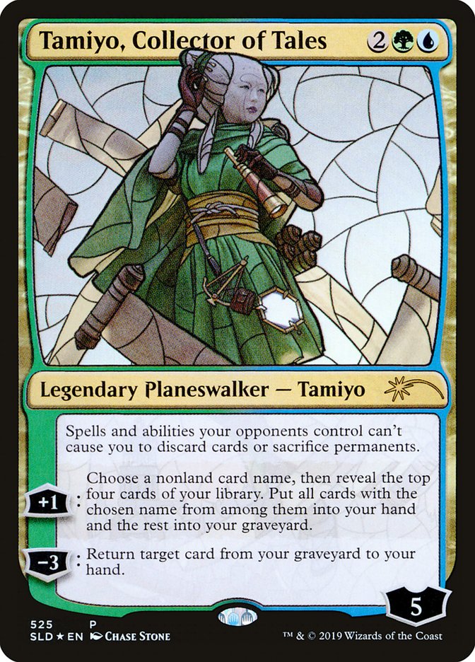 Tamiyo, Collector of Tales (Stained Glass) [Secret Lair Drop Promos] | GrognardGamesBatavia