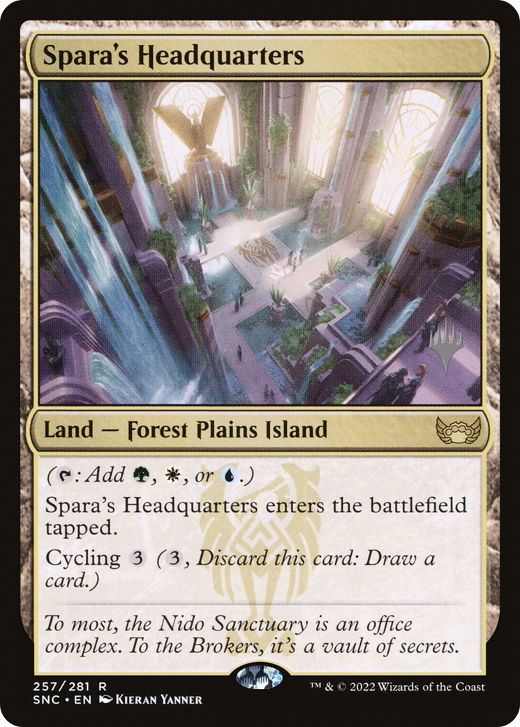 Spara's Headquarters (Promo Pack) [Streets of New Capenna Promos] | GrognardGamesBatavia