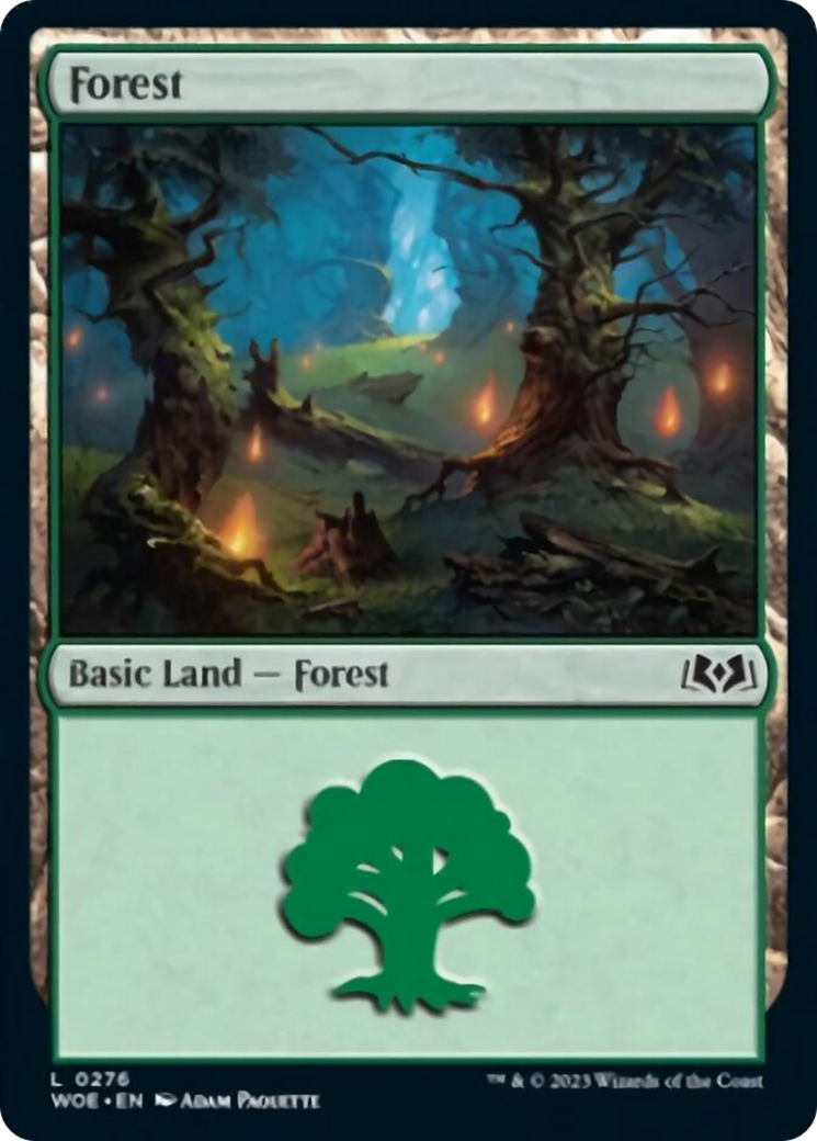 Forest (0276) [Wilds of Eldraine] | GrognardGamesBatavia