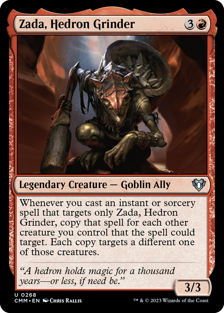 Zada, Hedron Grinder [Commander Masters] | GrognardGamesBatavia