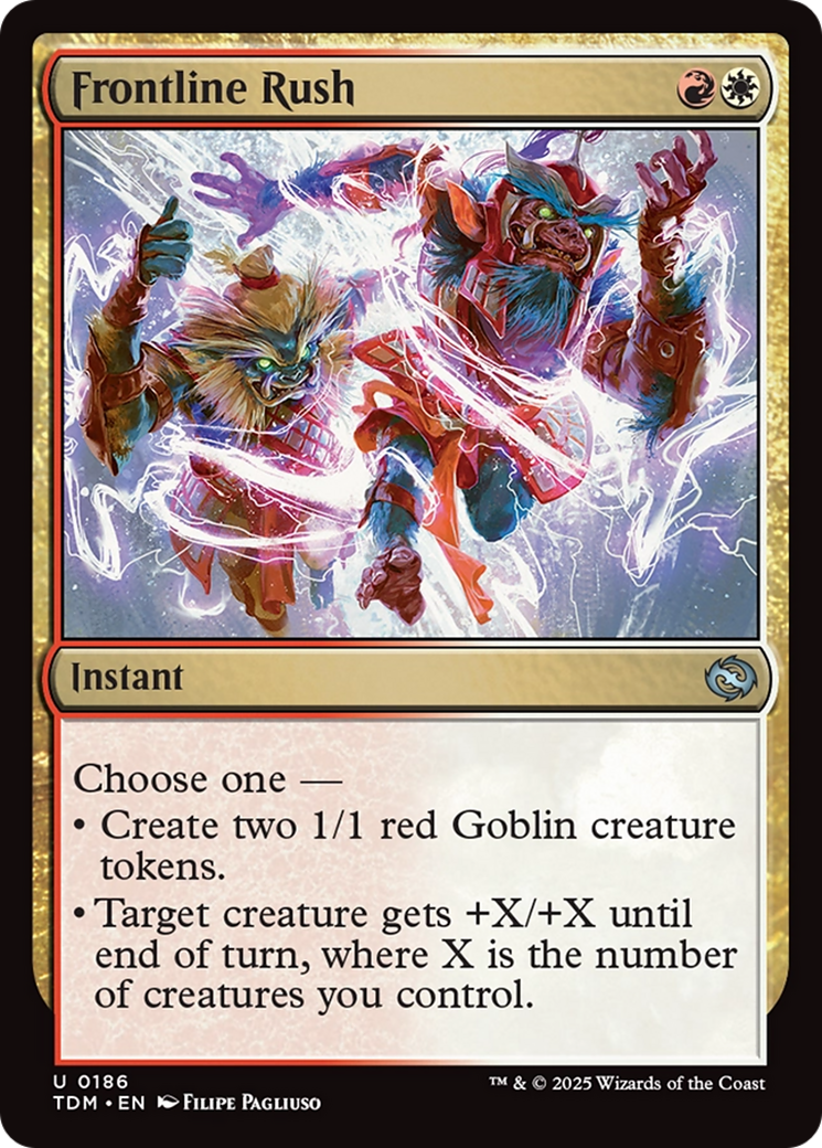 Frontline Rush [Tarkir: Dragonstorm] | GrognardGamesBatavia