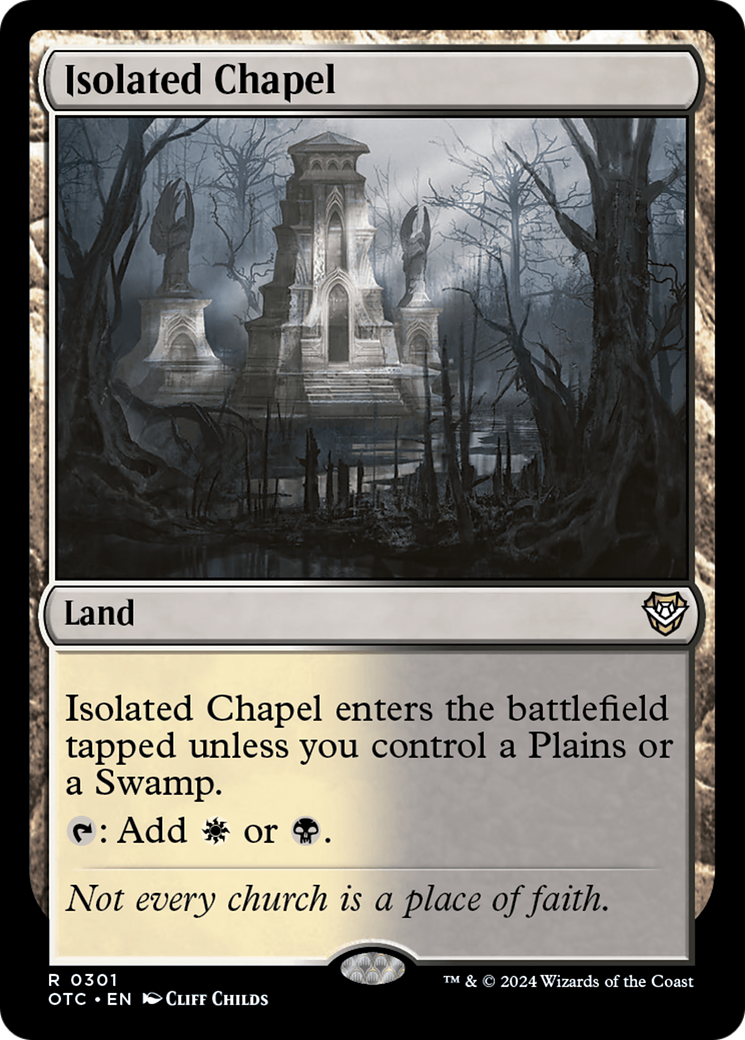 Isolated Chapel [Outlaws of Thunder Junction Commander] | GrognardGamesBatavia