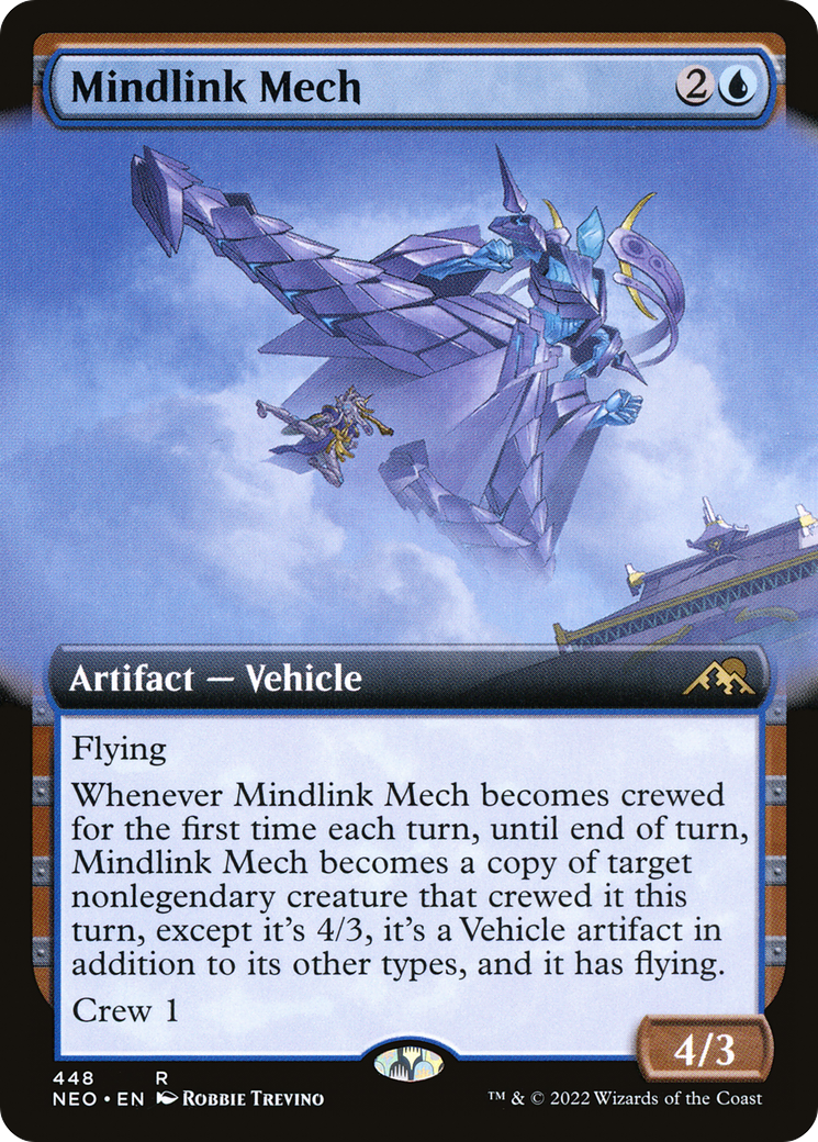 Mindlink Mech (Extended Art) [Kamigawa: Neon Dynasty] | GrognardGamesBatavia