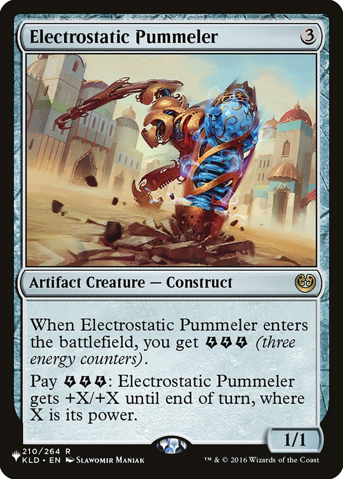 Electrostatic Pummeler [The List] | GrognardGamesBatavia