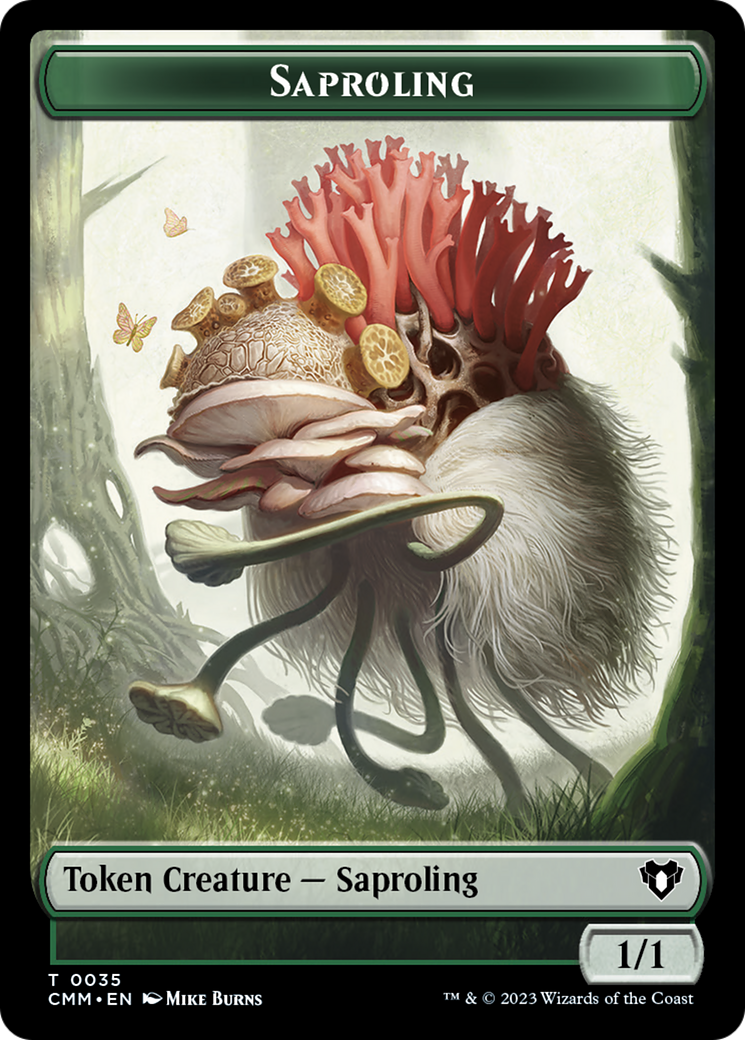 Saproling Token [Commander Masters Tokens] | GrognardGamesBatavia