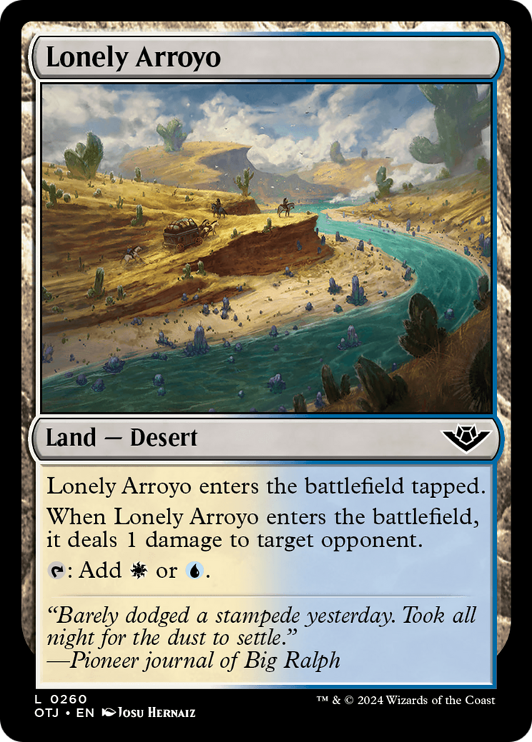 Lonely Arroyo [Outlaws of Thunder Junction] | GrognardGamesBatavia