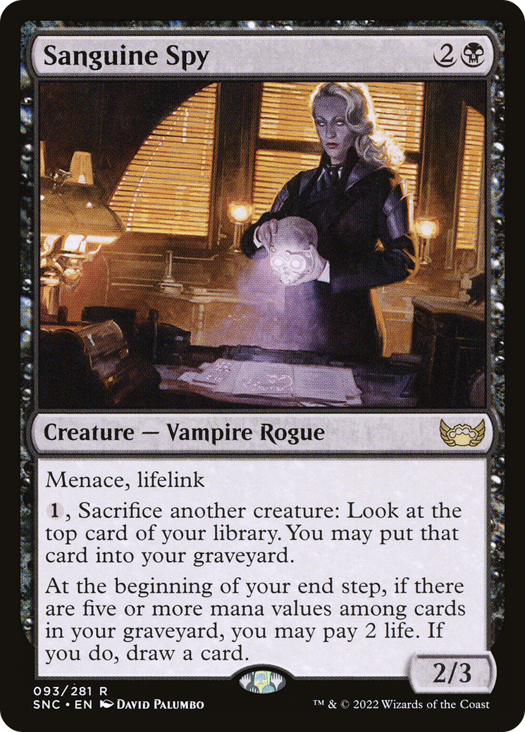 Sanguine Spy [Streets of New Capenna] | GrognardGamesBatavia