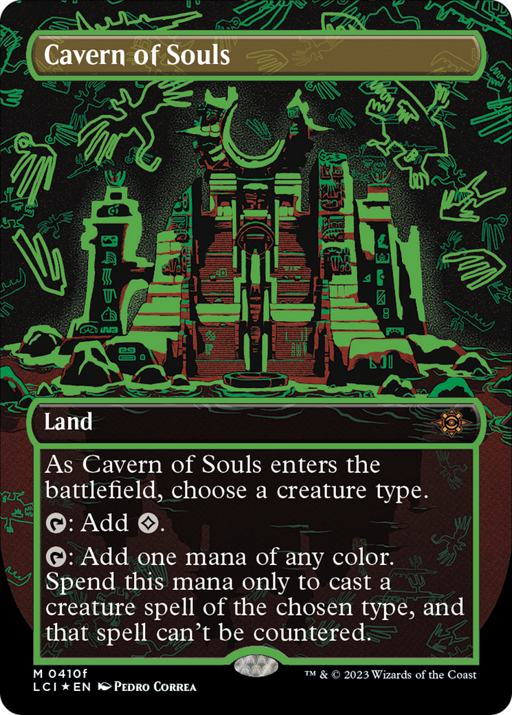 Cavern of Souls (0410f) (Borderless) [The Lost Caverns of Ixalan] | GrognardGamesBatavia