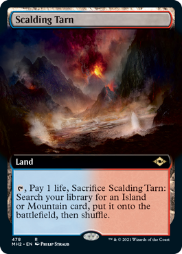 Scalding Tarn (Extended Art) [Modern Horizons 2] | GrognardGamesBatavia