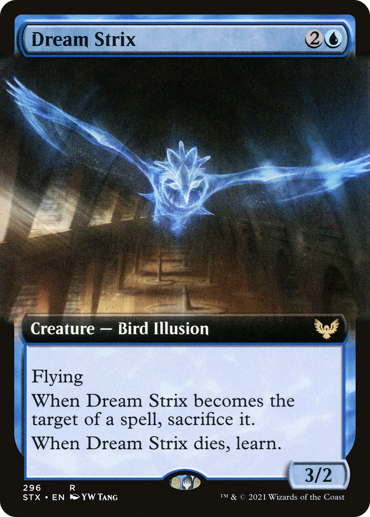 Dream Strix (Extended Art) [Strixhaven: School of Mages] | GrognardGamesBatavia
